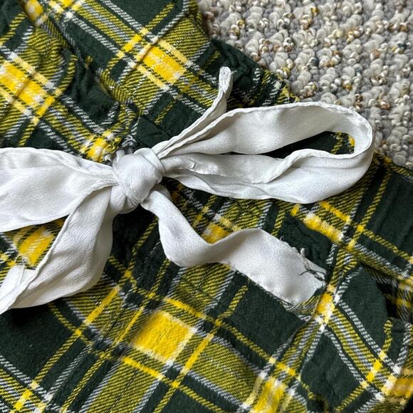 Cute vintage y2k low rise Green Bay packers micro plaid shorts - Picture 5 of 5